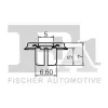 Clip, Zier-/Schutzleiste FA1 11-60042.5 Bild Clip, Zier-/Schutzleiste FA1 11-60042.5