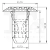 Clip, Zier-/Schutzleiste FA1 11-60043.5 Bild Clip, Zier-/Schutzleiste FA1 11-60043.5