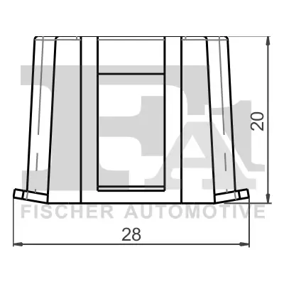 Halter, Hauptscheinwerfer FA1 12-60006.5 Bild Halter, Hauptscheinwerfer FA1 12-60006.5