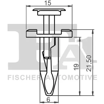Clip, Zier-/Schutzleiste FA1 13-30011.25 Bild Clip, Zier-/Schutzleiste FA1 13-30011.25