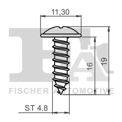 Clip, Zier-/Schutzleiste FA1 13-70002.5 Bild Clip, Zier-/Schutzleiste FA1 13-70002.5