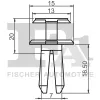 Clip, Zier-/Schutzleiste FA1 14-30009.5 Bild Clip, Zier-/Schutzleiste FA1 14-30009.5