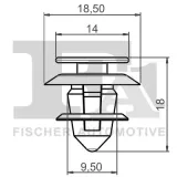Wärmeschutzscheibe, Einspritzanlage FA1 997.730.100