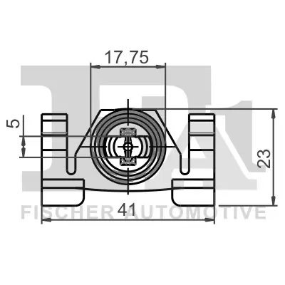 Clip, Zier-/Schutzleiste FA1 14-40075.5 Bild Clip, Zier-/Schutzleiste FA1 14-40075.5