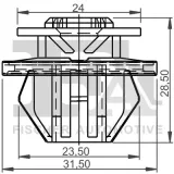 Verschlussschraube, Ölwanne FA1 256.852.001