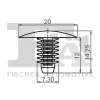 Clip, Zier-/Schutzleiste FA1 21-10007.5 Bild Clip, Zier-/Schutzleiste FA1 21-10007.5