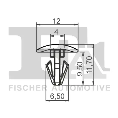 Clip, Zier-/Schutzleiste FA1 21-10015.5 Bild Clip, Zier-/Schutzleiste FA1 21-10015.5