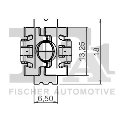 Clip, Zier-/Schutzleiste FA1 21-40082.5 Bild Clip, Zier-/Schutzleiste FA1 21-40082.5
