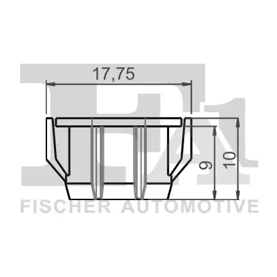 Clip, Zier-/Schutzleiste FA1 21-60002.5 Bild Clip, Zier-/Schutzleiste FA1 21-60002.5