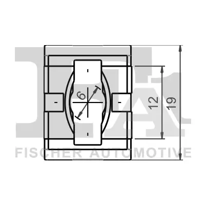 Clip, Zier-/Schutzleiste FA1 21-60008.5 Bild Clip, Zier-/Schutzleiste FA1 21-60008.5