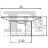 Clip, Zier-/Schutzleiste FA1 22-10011.5 Bild Clip, Zier-/Schutzleiste FA1 22-10011.5