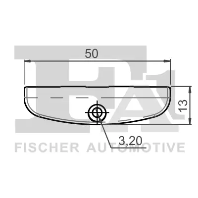 Clip, Zier-/Schutzleiste FA1 22-40038.5 Bild Clip, Zier-/Schutzleiste FA1 22-40038.5