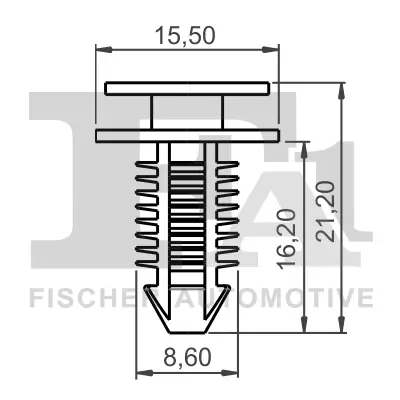 Clip, Zier-/Schutzleiste FA1 33-10036.5 Bild Clip, Zier-/Schutzleiste FA1 33-10036.5