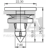 Clip, Zier-/Schutzleiste FA1 33-40024.5 Bild Clip, Zier-/Schutzleiste FA1 33-40024.5
