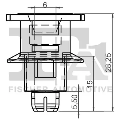 Clip, Zier-/Schutzleiste FA1 33-40027.5 Bild Clip, Zier-/Schutzleiste FA1 33-40027.5
