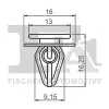 Clip, Zier-/Schutzleiste FA1 76-40009.5 Bild Clip, Zier-/Schutzleiste FA1 76-40009.5