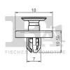Clip, Zier-/Schutzleiste FA1 77-30008.5 Bild Clip, Zier-/Schutzleiste FA1 77-30008.5