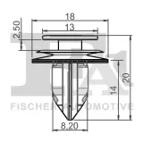 Clip, Zier-/Schutzleiste FA1 77-40027.5