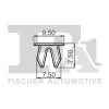 Clip, Zier-/Schutzleiste FA1 79-60003.5 Bild Clip, Zier-/Schutzleiste FA1 79-60003.5