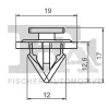 Clip, Zier-/Schutzleiste FA1 89-40006.5 Bild Clip, Zier-/Schutzleiste FA1 89-40006.5