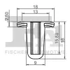 Clip, Zier-/Schutzleiste FA1 89-60005.5 Bild Clip, Zier-/Schutzleiste FA1 89-60005.5
