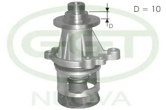 Wasserpumpe, Motorkühlung GGT PA10585 Bild Wasserpumpe, Motorkühlung GGT PA10585