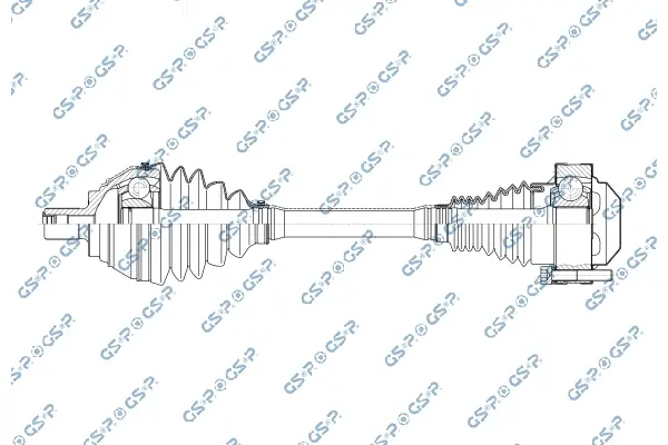 Antriebswelle Vorderachse links GSP 201896OL