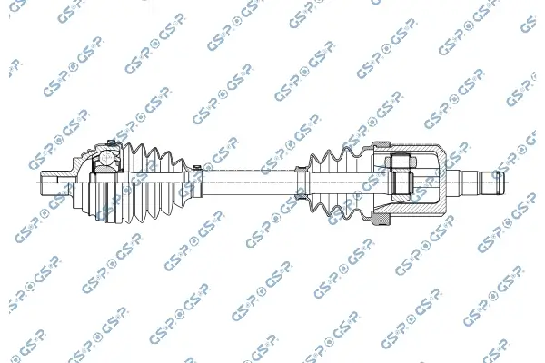 Antriebswelle Vorderachse links GSP 203318OL