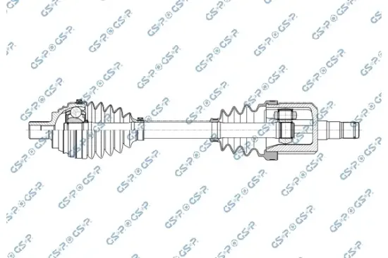 Antriebswelle Vorderachse links GSP 203318OL Bild Antriebswelle Vorderachse links GSP 203318OL
