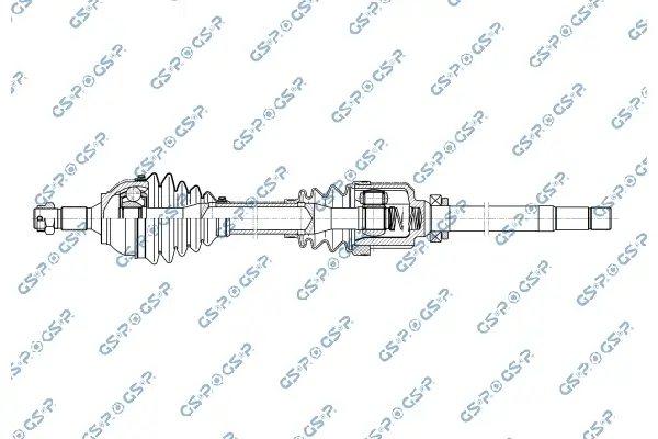 Antriebswelle Vorderachse rechts GSP 210325OL