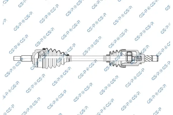 Antriebswelle Vorderachse links GSP 211024OL