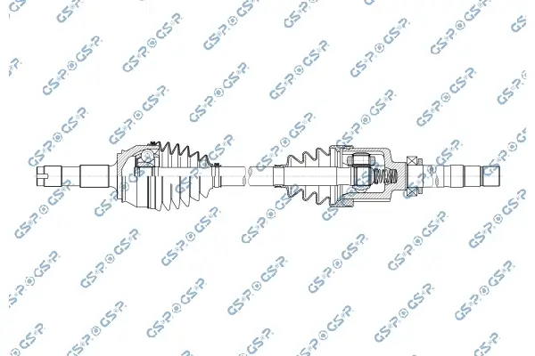 Antriebswelle Vorderachse rechts GSP 217050OL