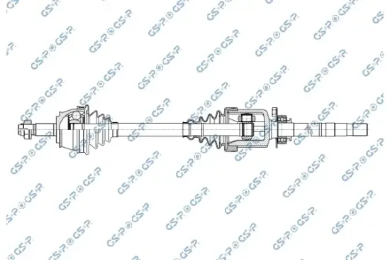 Antriebswelle Vorderachse rechts GSP 217210 Bild Antriebswelle Vorderachse rechts GSP 217210