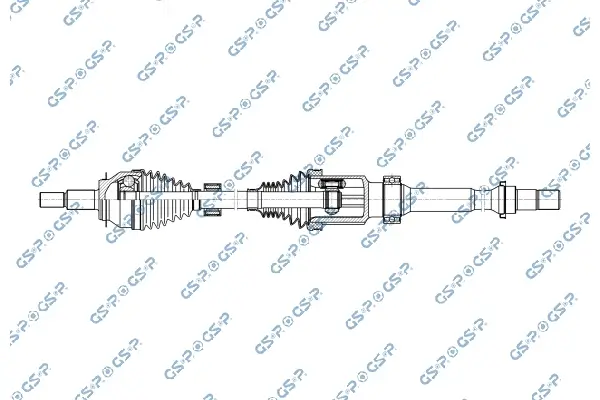 Antriebswelle Vorderachse rechts GSP 256841