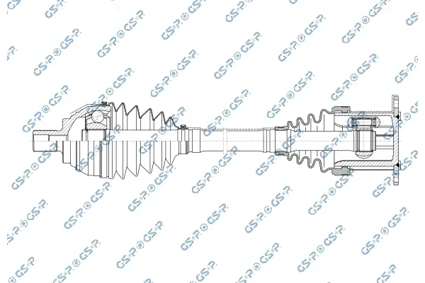 Antriebswelle Vorderachse links GSP 261310OL