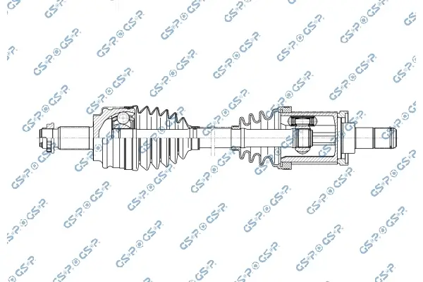 Antriebswelle Vorderachse links GSP 299215OL