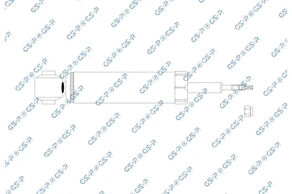 Stoßdämpfer Hinterachse GSP 32111430