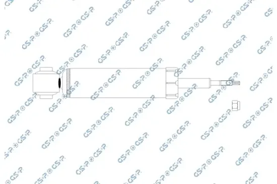 Stoßdämpfer Hinterachse GSP 32111430 Bild Stoßdämpfer Hinterachse GSP 32111430
