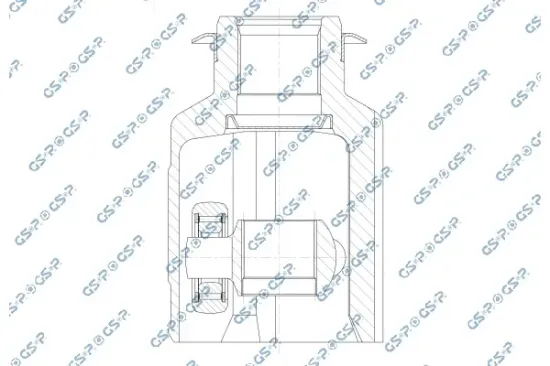Gelenksatz, Antriebswelle GSP 601150 Bild Gelenksatz, Antriebswelle GSP 601150