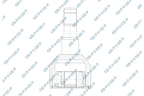 Gelenksatz, Antriebswelle Hinterachse links Hinterachse rechts getriebeseitig GSP 602370
