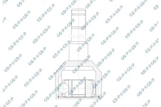 Gelenksatz, Antriebswelle Hinterachse links Hinterachse rechts getriebeseitig GSP 602370 Bild Gelenksatz, Antriebswelle Hinterachse links Hinterachse rechts getriebeseitig GSP 602370