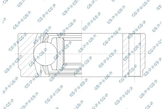 Gelenksatz, Antriebswelle GSP 603019 Bild Gelenksatz, Antriebswelle GSP 603019