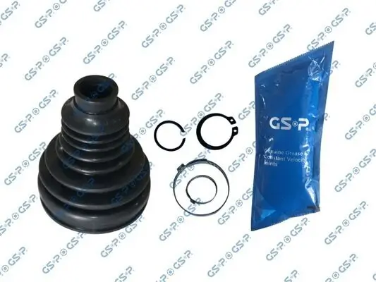Faltenbalgsatz, Antriebswelle Vorderachse links Vorderachse rechts getriebeseitig GSP 760166 Bild Faltenbalgsatz, Antriebswelle Vorderachse links Vorderachse rechts getriebeseitig GSP 760166