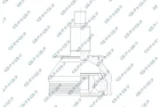 Gelenksatz, Antriebswelle GSP 801744