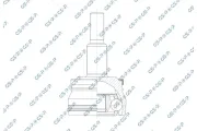 Gelenksatz, Antriebswelle Hinterachse links GSP 802398