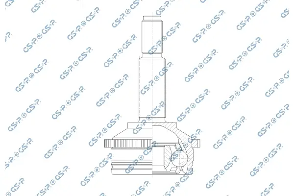 Gelenksatz, Antriebswelle Hinterachse links Hinterachse rechts radseitig GSP 802487