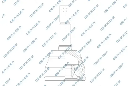 Gelenksatz, Antriebswelle GSP 841236 Bild Gelenksatz, Antriebswelle GSP 841236