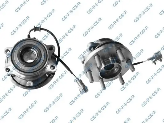 Radlagersatz Vorderachse links Vorderachse rechts GSP 9329014 Bild Radlagersatz Vorderachse links Vorderachse rechts GSP 9329014