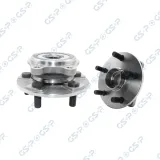 Radnabe Vorderachse links Vorderachse rechts GSP 93C0020