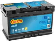 Starterbatterie 12 V 82 Ah CENTRA CK820